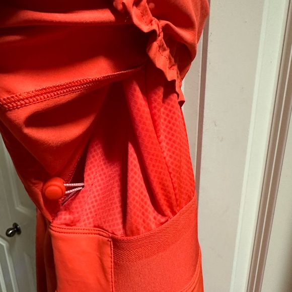 Athleta Venture Out Dress, Vermilion Orange, Sz 8, Sporty, Pickleball - Picture 7 of 11
